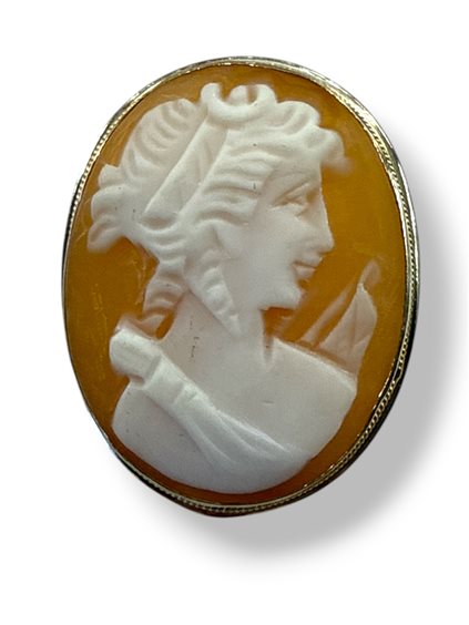 Spilla Mandile 1922 Donna Cammei  in Argento Conchiglia 2MSPC15 - 2MSPC15